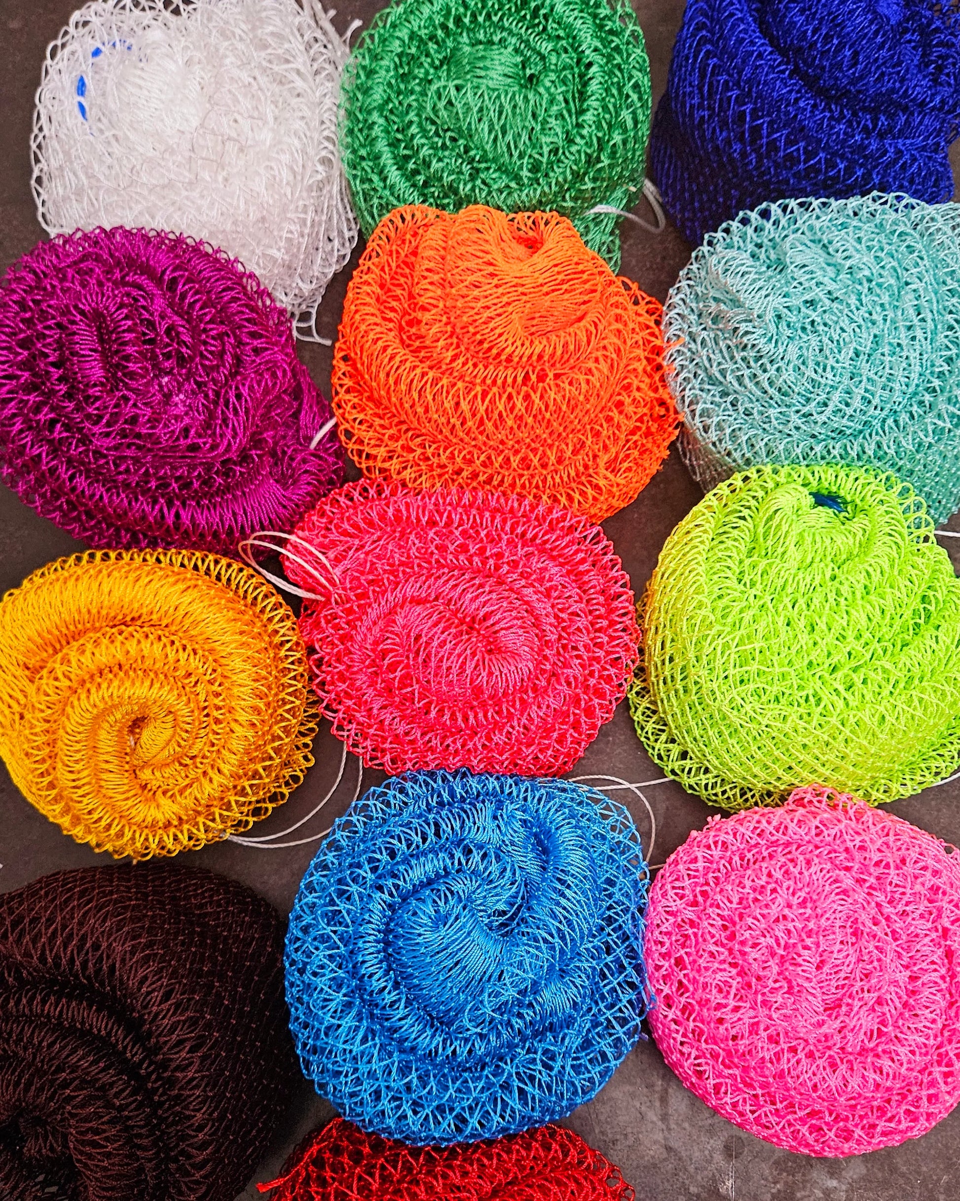 African Exfoliating Net Sponge