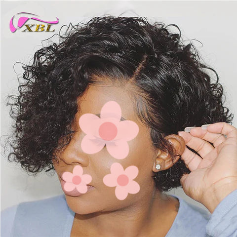 5×5 Pixie Lulu Curl Lace Closure Wig