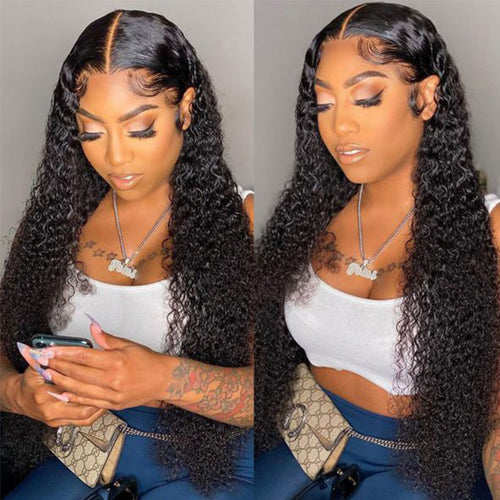 *Deep Wave* 13"x 6" HD LACE FRONTAL WIGS  200% Density