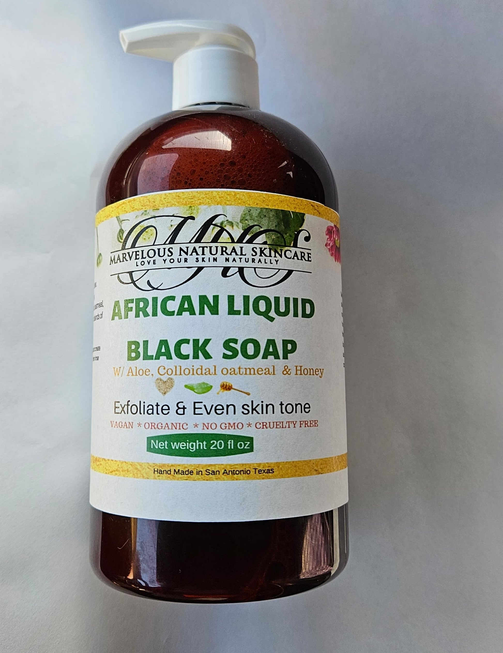 Marvelous African Black Soap (Liquid)