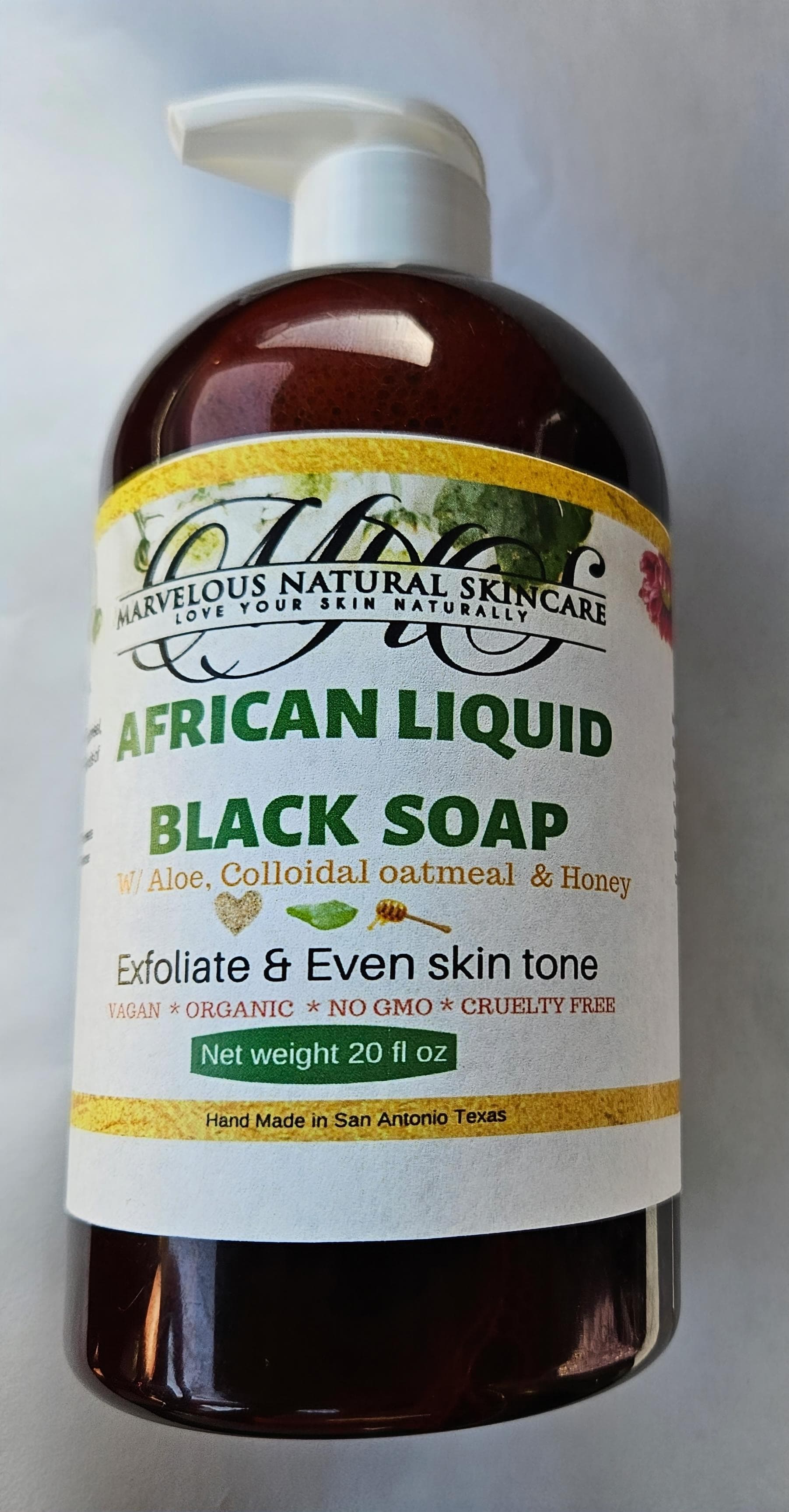 Marvelous African Black Soap (Liquid)