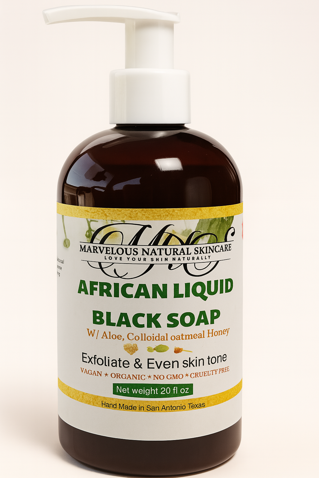 Marvelous African Black Soap (Liquid)