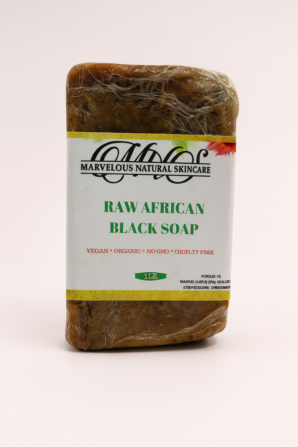 Organic African Black Soap Bar (Original)